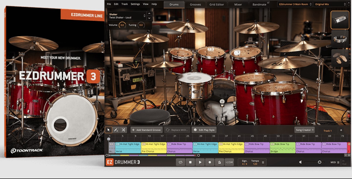 Toontrack EZdrummer 3 [Full Latest  Version]